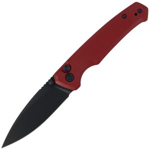 Nóż składany CIVIVI Altus Burgundy G10, Black Stonewashed (C20076-2)-1