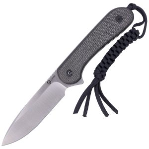 Nóż Civivi Elementum Fixed Tactical Dark Green Micarta, Satin D2 (C2105B)-1