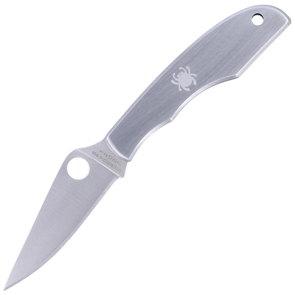Nóż składany Spyderco Grasshopper Stainless Steel, Plain 12C27 (C138P) 1 Nóż składany Spyderco Grasshopper Stainless Steel, Plain 12C27 (C138P)