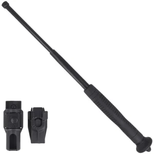 Pałka teleskopowa hartowana ESP Ergonomic 18” z głowicą kubotan (ExB-18HE-BK BH-54/BE-01)