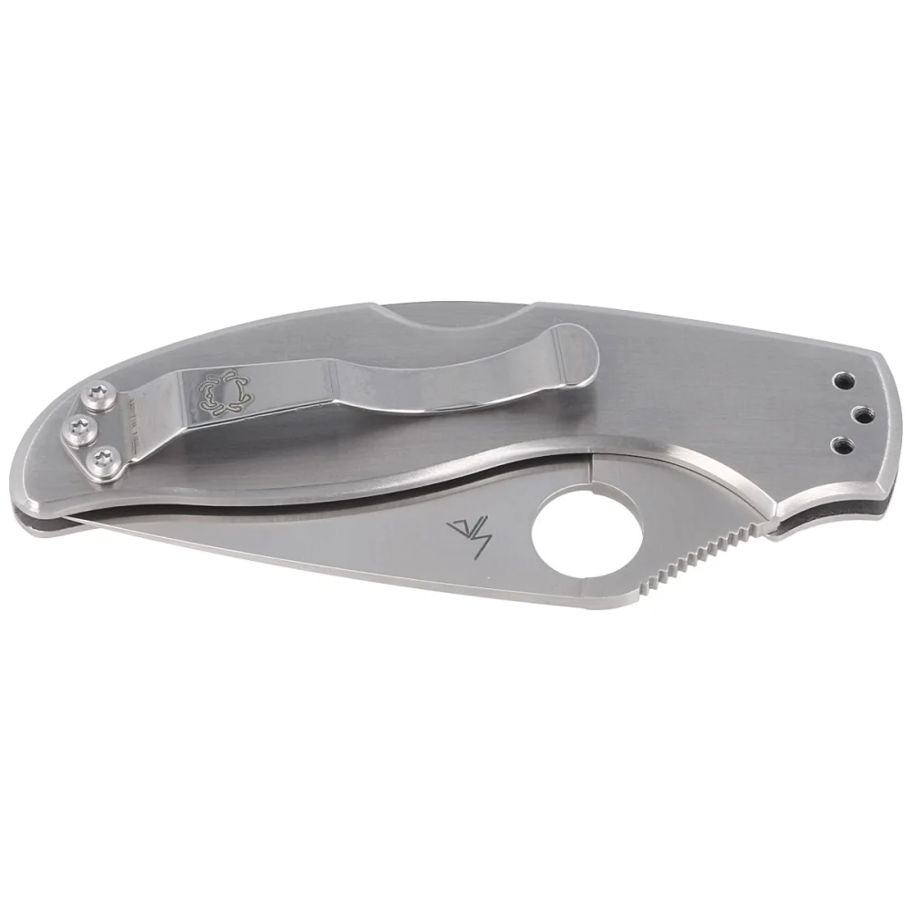 Nóż składany Spyderco UpTern Stainless, Plain 8Cr13MoV (C261P) 2 Nóż składany Spyderco UpTern Stainless, Plain 8Cr13MoV (C261P)
