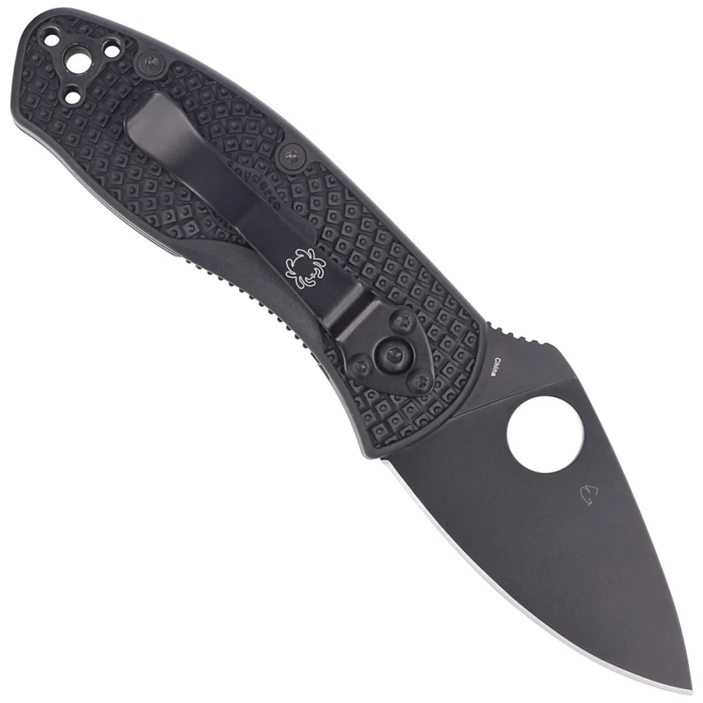 Nóż składany Spyderco Ambitious Black FRN, Black Blade 8Cr13MoV (C148PBBK) 3 Nóż składany Spyderco Ambitious Black FRN, Black Blade 8Cr13MoV (C148PBBK)