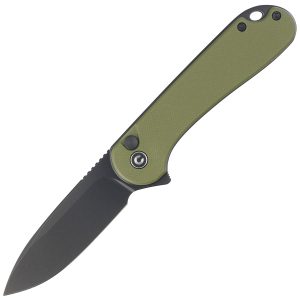 Nóż składany Civivi Button Lock Elementum II OD Green G10, Black Stonewashed Nitro-V (C18062P-3)-1
