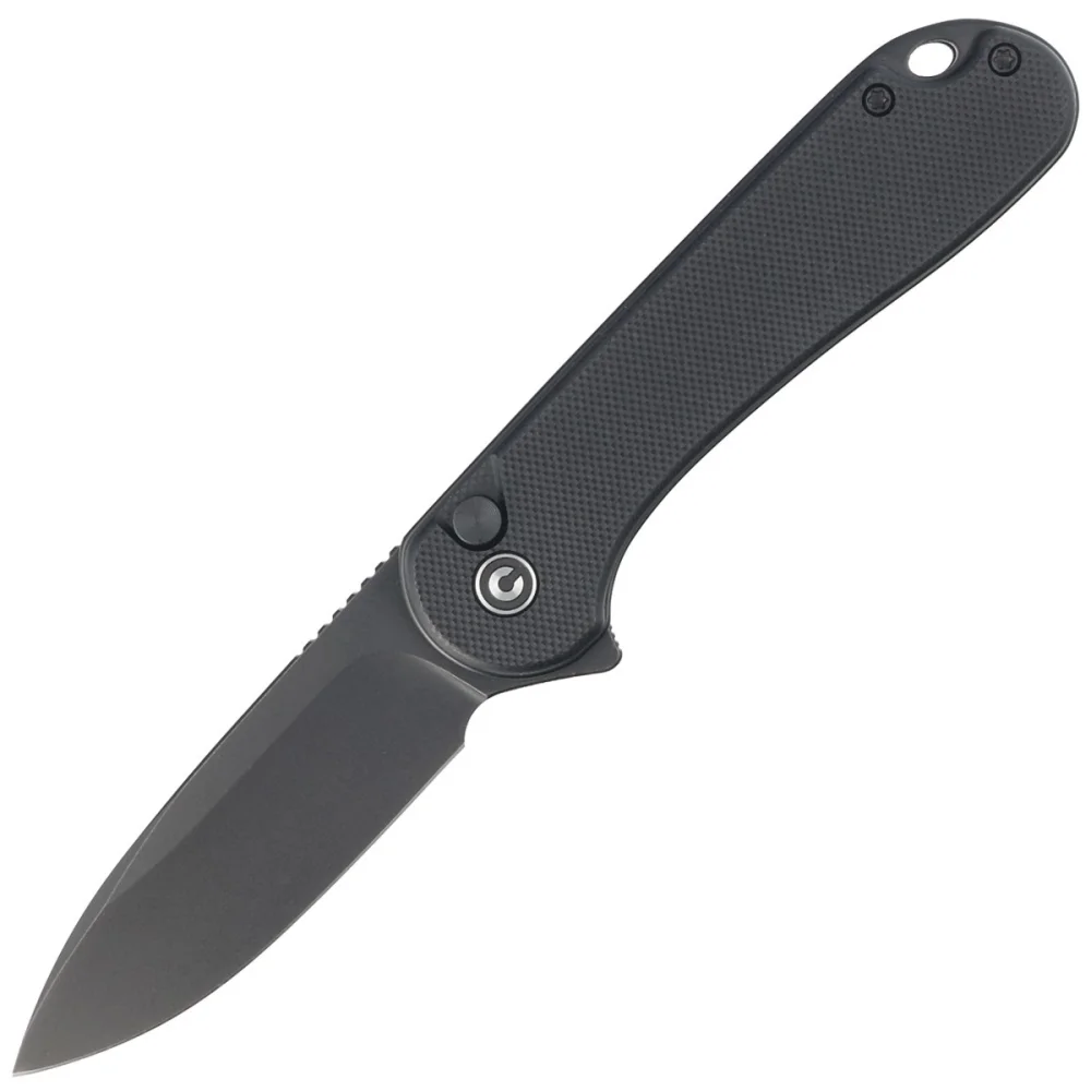 Nóż składany Civivi Button Lock Elementum II Black G10, Black Stonewashed Nitro-V (C18062P-1) 1 Nóż składany Civivi Button Lock Elementum II Black G10, Black Stonewashed Nitro-V (C18062P-1)