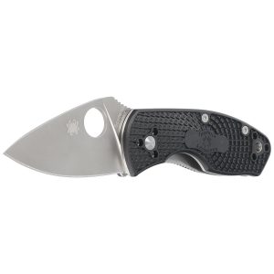 Nóż składany Spyderco Ambitious Black FRN, Plain 8Cr13MoV (C148PBK)-2