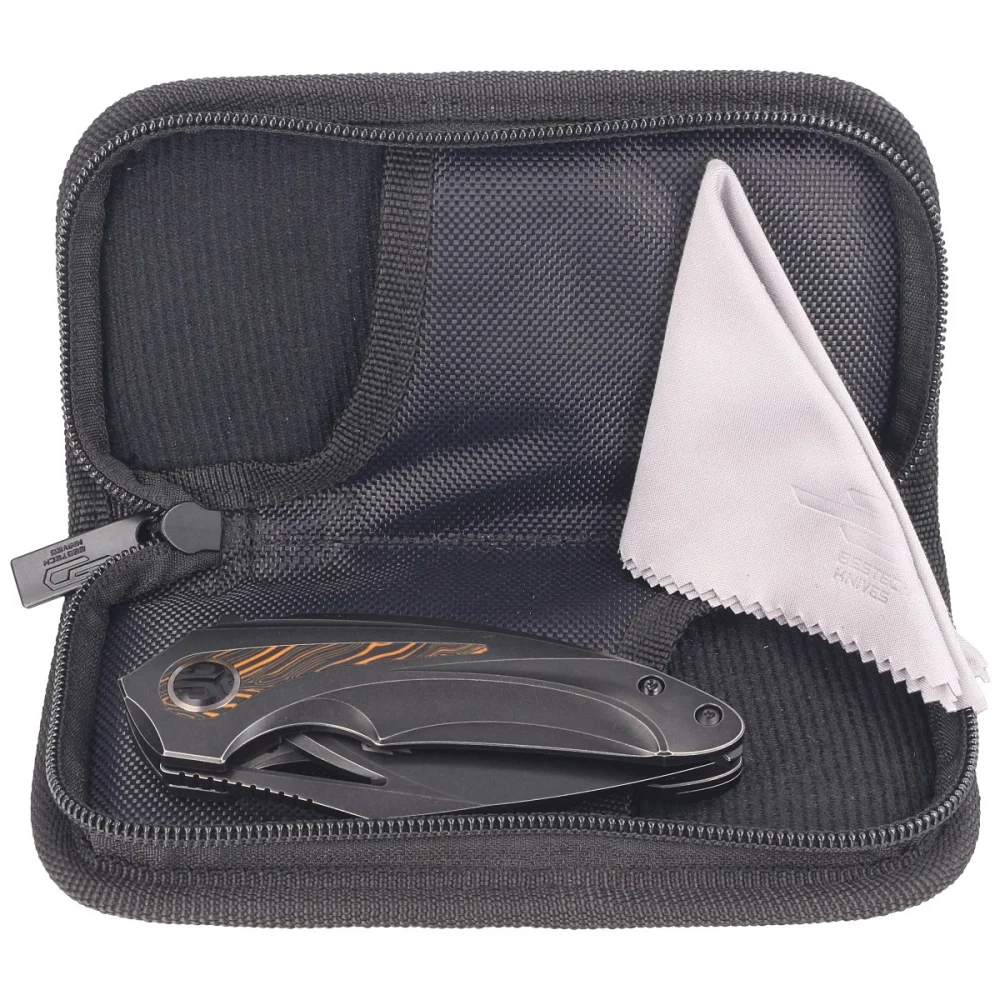 Nóż składany Bestech Nuke Black Titanium/Black Orange G10, Black Stonewashed M390 by Kombou (BT2107E) 3 Nóż składany Bestech Nuke Black Titanium/Black Orange G10, Black Stonewashed M390 by Kombou (BT2107E)