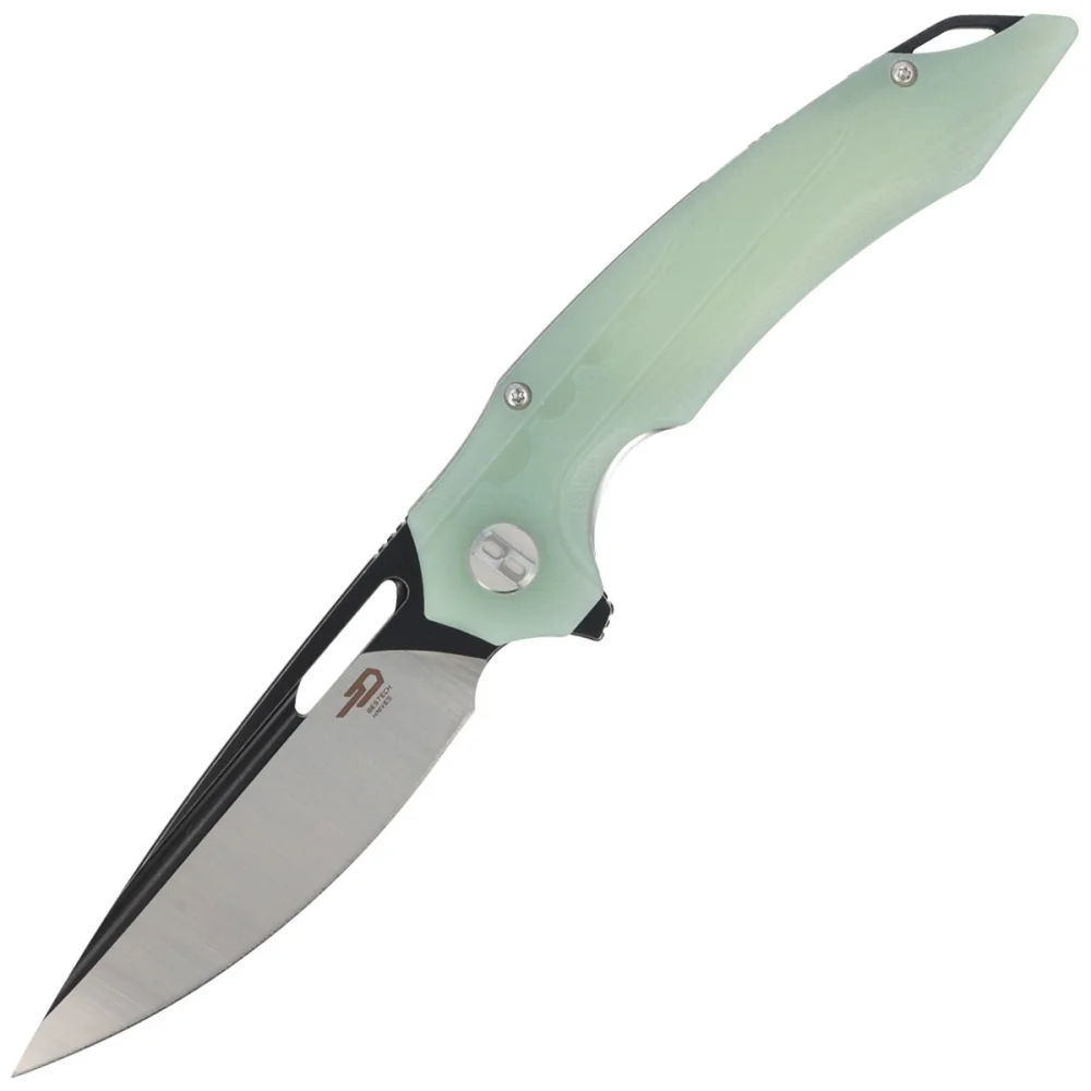 Nóż składany Bestech Ornetta Jade G10, Black/Satin D2 by Kombou (BG50D) 1 Nóż składany Bestech Ornetta Jade G10, Black/Satin D2 by Kombou (BG50D)