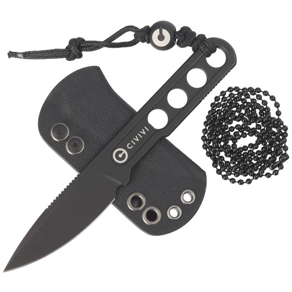 Nóż Civivi Circulus Naked Stainless Steel, Black Stonewashed 10Cr15CoMoV by Ostap Hel (C22012-1)-4