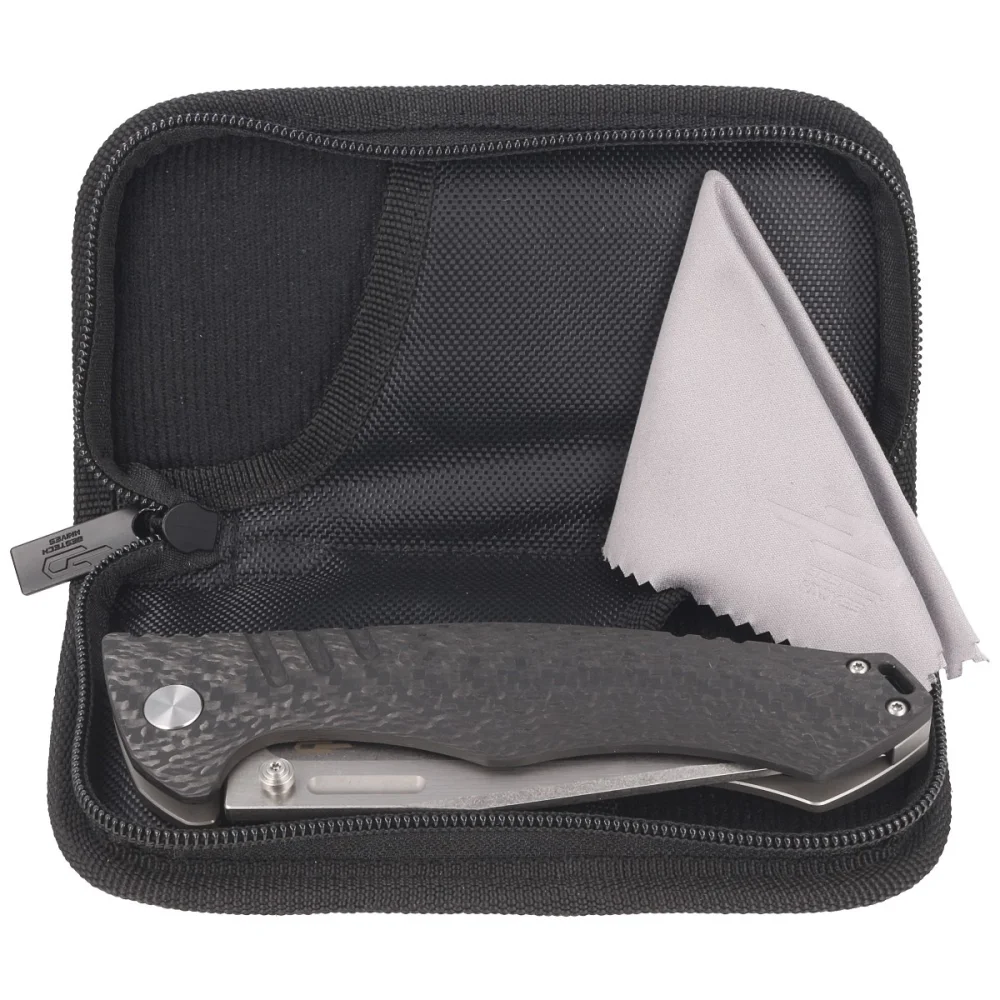 Nóż składany Bestech Keen II Black Titanium/Carbon Fiber, Stonewashed/Satin CPM S35VN by Koens Craft (BT2301A) 8 Nóż składany Bestech Keen II Black Titanium/Carbon Fiber, Stonewashed/Satin CPM S35VN by Koens Craft (BT2301A)