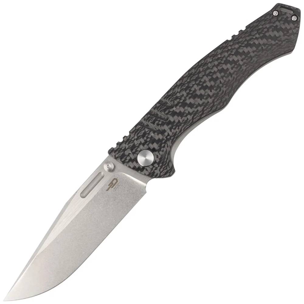 Nóż składany Bestech Keen II Black Titanium/Carbon Fiber, Stonewashed/Satin CPM S35VN by Koens Craft (BT2301A) 1 Nóż składany Bestech Keen II Black Titanium/Carbon Fiber, Stonewashed/Satin CPM S35VN by Koens Craft (BT2301A)
