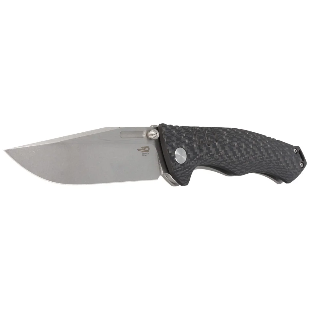 Nóż składany Bestech Keen II Black Titanium/Carbon Fiber, Stonewashed/Satin CPM S35VN by Koens Craft (BT2301A) 2 Nóż składany Bestech Keen II Black Titanium/Carbon Fiber, Stonewashed/Satin CPM S35VN by Koens Craft (BT2301A)