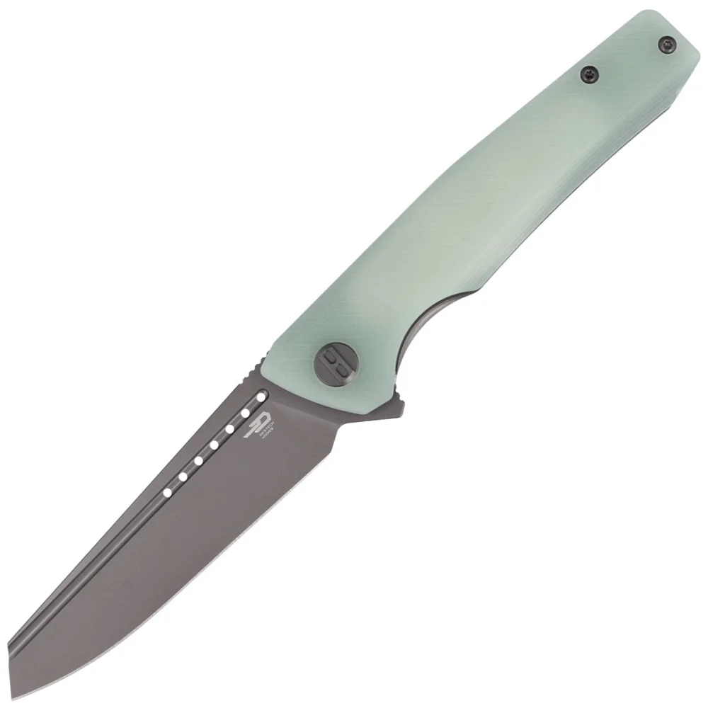 Nóż składany Bestech Slyther Transparent G10, Grey Titanized 14C28N (BG51B-3) 1 Nóż składany Bestech Slyther Transparent G10, Grey Titanized 14C28N (BG51B-3)
