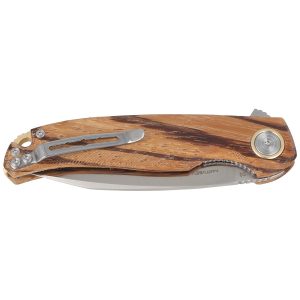 Nóż składany BlackFox Argus Ziricote Wood, Satin D2 by Grigorii Matveev (BF-760 W)-2