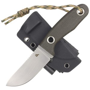 Nóż BlackFox Viator Grey Micarta, Satin D2 by Alfredo Doricchi (BF-731 D2 MG)-2