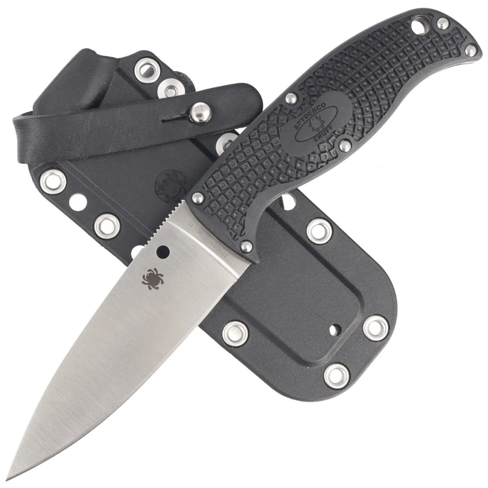 Nóż Spyderco Enuff 2 Black FRN, Satin VG-10 (FB31PBK2) 2 Nóż Spyderco Enuff 2 Black FRN, Satin VG-10 (FB31PBK2)