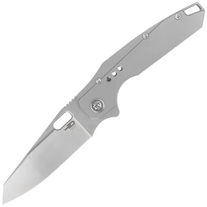 Nóż składany Bestech Nyxie Grey Titanium, Stonewashed/Satin CPM S35VN by Todd Knife and Tool (BT2209A)-1