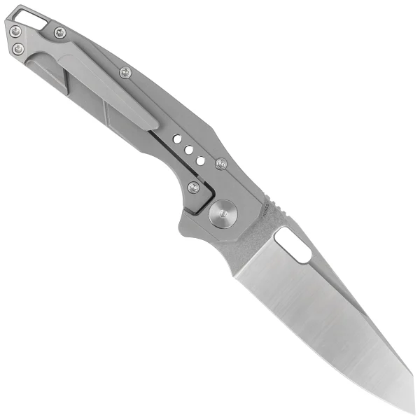 Nóż składany Bestech Nyxie Grey Titanium, Stonewashed/Satin CPM S35VN by Todd Knife and Tool (BT2209A)-3