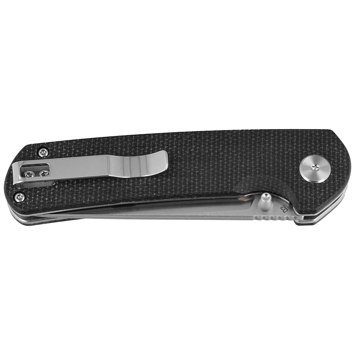 Sledgehammer Black Micarta, Satin / Stonewashed, kompaktowy, mocny nóż składany EDC o znakomitym stosunku jakości do ceny. Wygodna, ergonomiczna rękojeść z praktycznie niezniszczalnego tworzywa Micarta, klinga ze stali Narzędziowej D2. Bestseller! - LifeGun.pl Nóż składany Bestech Sledgehammer Black Micarta, Satin / Stonewashed D2 (BG31C)-4