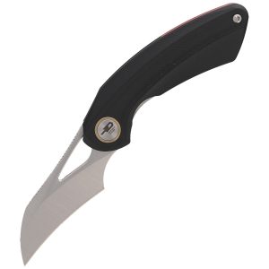 Nóż składany Bestech Bihai Black G10, Stonewashed/Satin 14C28N by Ostap Hel (BG53A-1)-1