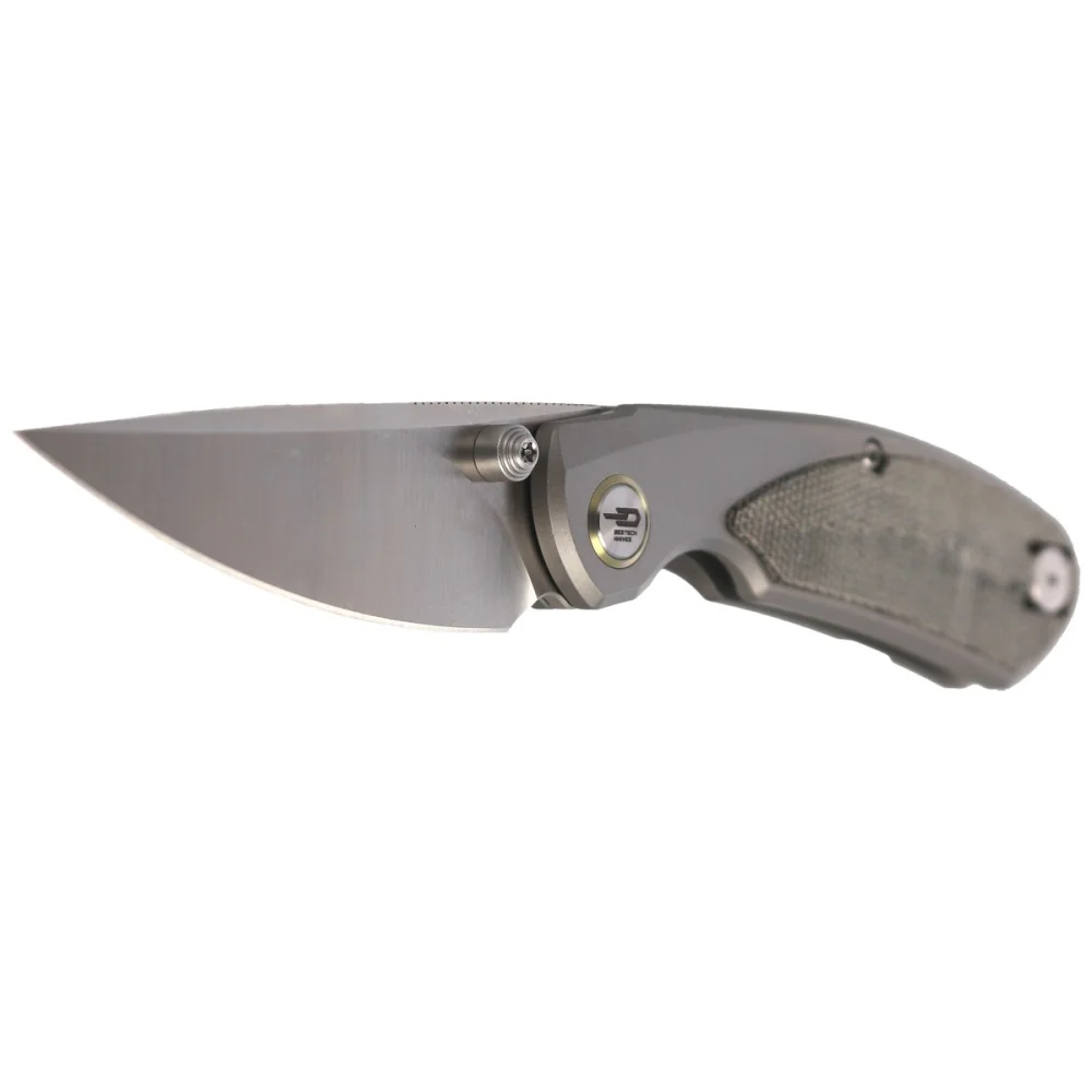 Nóż składany Bestech Lito Titanium / Black Canvas Micarta, Satin M390 by Ostap Hel (BT2307A) 2 Nóż składany Bestech Lito Titanium / Black Canvas Micarta, Satin M390 by Ostap Hel (BT2307A)