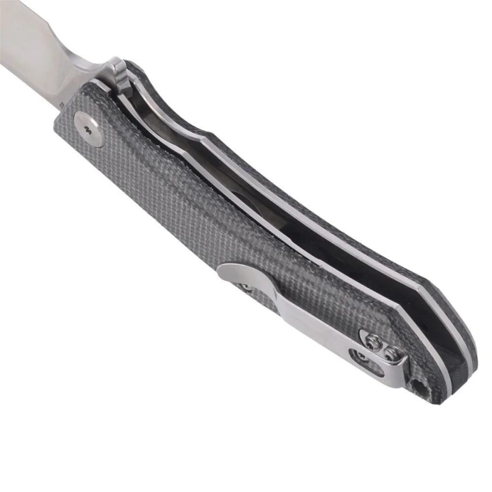 Nóż składany Bestech Cubis Black Micarta, Stonewashed/Satin D2 (BG42A) 5 Nóż składany Bestech Cubis Black Micarta, Stonewashed/Satin D2 (BG42A)