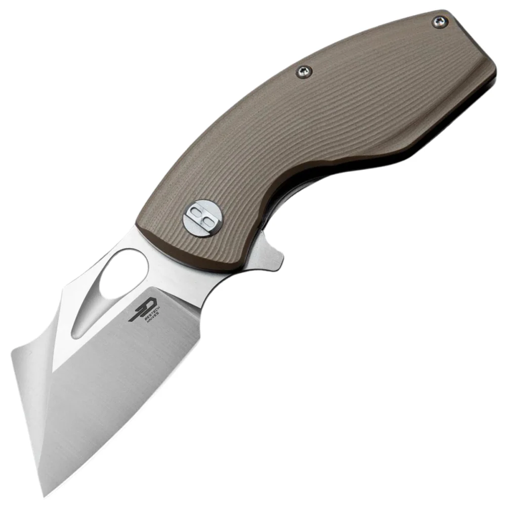 Nóż składany Bestech Lizard Beige G10, Satin/Bead Blast D2 (BG39C) 1 Nóż składany Bestech Lizard Beige G10, Satin/Bead Blast D2 (BG39C)
