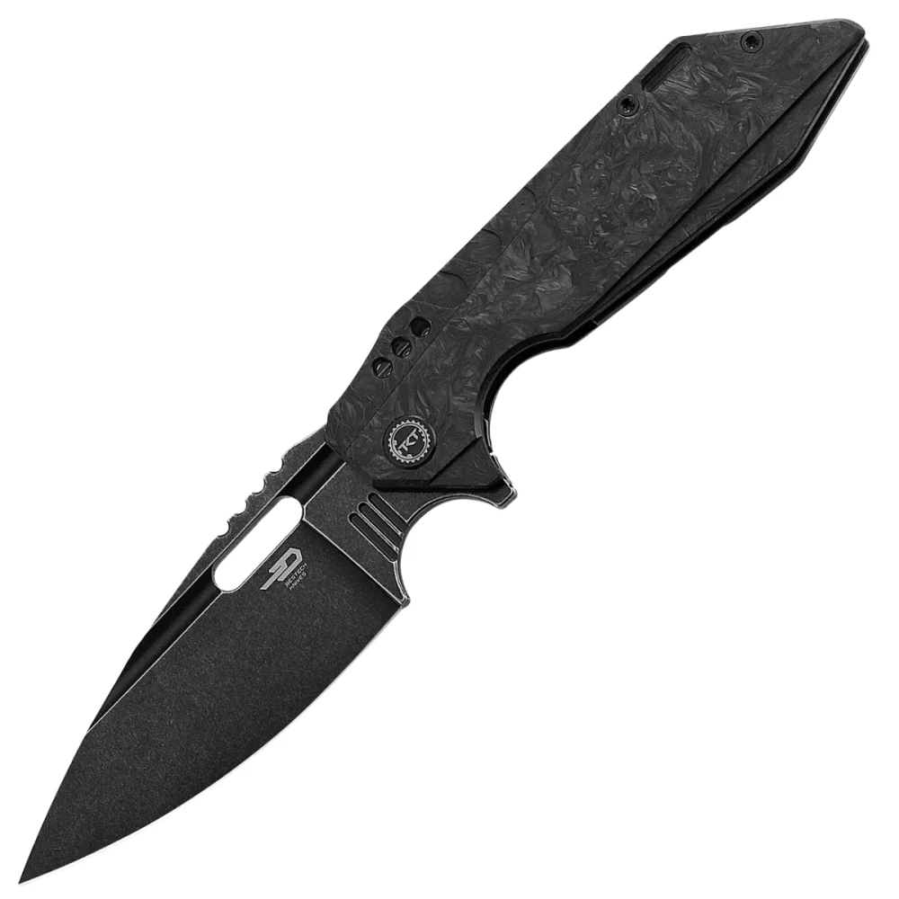 Nóż składany Bestech Shodan Black Titanium / Carbon Fiber, Black Stonewashed CPM S35VN by Todd Knife and Tool (BT1910D) 1 Nóż składany Bestech Shodan Black Titanium / Carbon Fiber, Black Stonewashed CPM S35VN by Todd Knife and Tool (BT1910D)