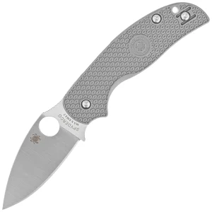 Nóż składany Spyderco Sage 5 Grey FRN, Satin Maxamet by Sal Glesser (C123PGY)-1