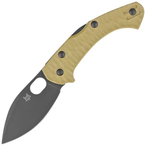 Nóż składany Fox Zero 2.0 Desert Warrior OD Green FRN, Black Top Shield Becut by Jens Ansø (FX-311 OD)-1