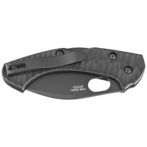 Nóż składany Fox Zero 2.0 Desert Warrior Black FRN, Black Top Shield Becut by Jens Ansø (FX-311 B)-2