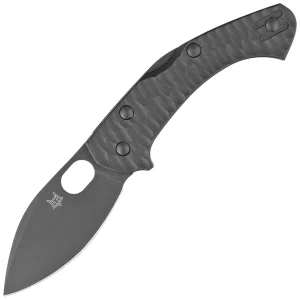 Nóż składany Fox Zero 2.0 Desert Warrior Black FRN, Black Top Shield Becut by Jens Ansø (FX-311 B)-1