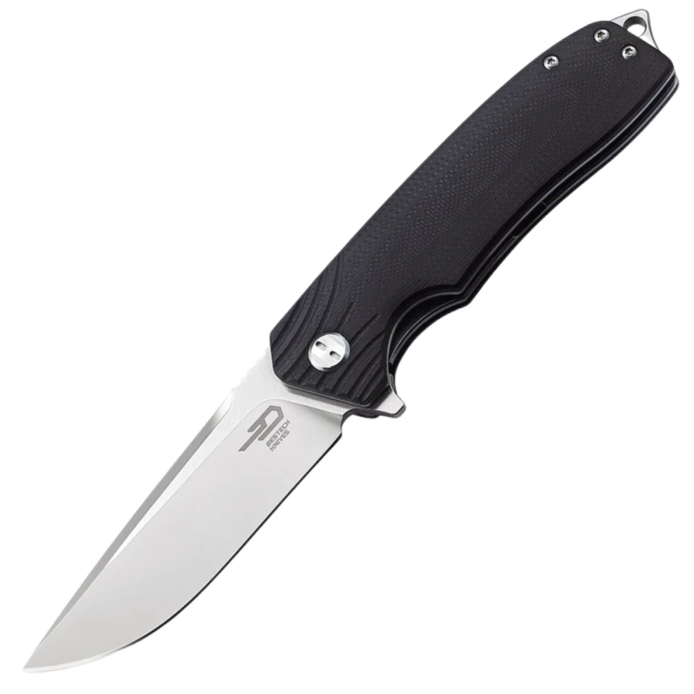Nóż składany Bestech Lion Black G10, Stonewashed/Satin D2 (BG01A) 1 Nóż składany Bestech Lion Black G10, Stonewashed/Satin D2 (BG01A)