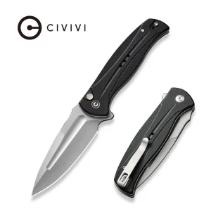 Nóż składany Civivi Incindie Black G10, Stonewashed 14C28N (C23053-3)-1