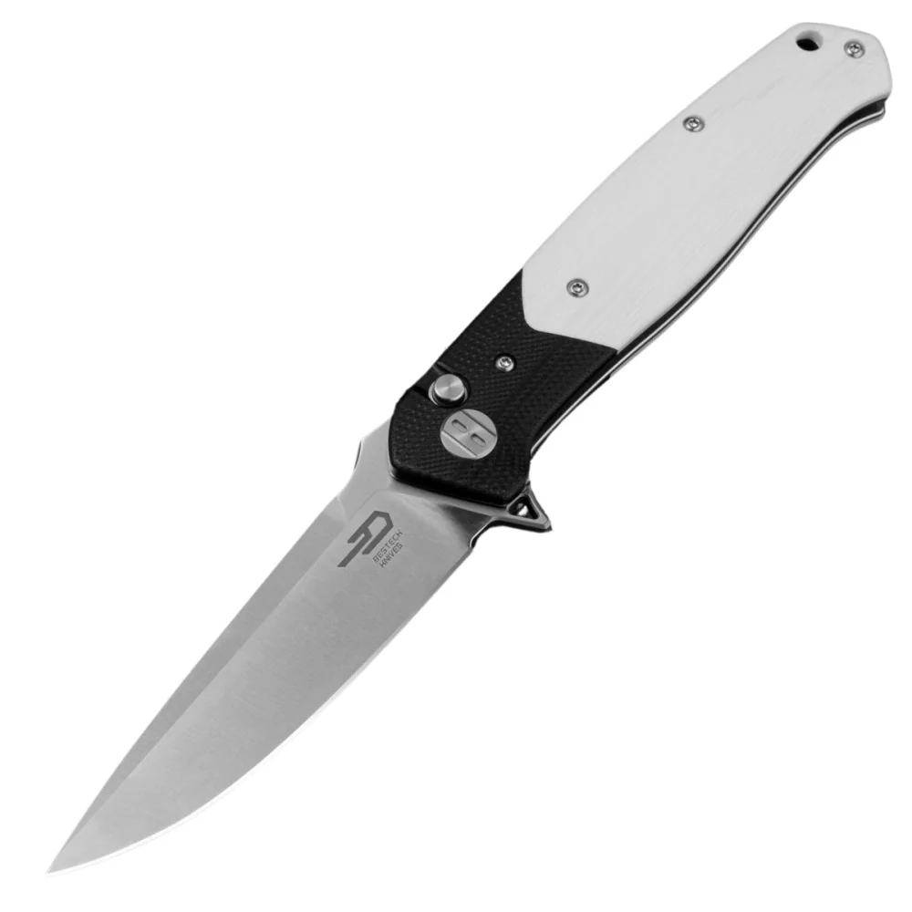 Nóż składany Bestech Swordfish Black/White G10, Satin 14C28N (BG62B) 1 Nóż składany Bestech Swordfish Black/White G10, Satin 14C28N (BG62B)