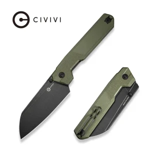 Nóż składany Civivi Hid OD Green G10, Black Stonewashed 14C28N by Ostap Hel (C23008-2)-1