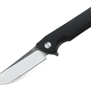 Nóż składany Bestech Paladin Black G10, Black Stonewashed/Satin D2 (BG13A-2)-1
