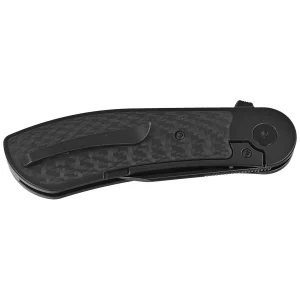 Nóż składany Bestech Vestige Black Titanium/Carbon Fiber, Black Stonewashed MagnaCut by Justin Lundquist (BT2411D)-2