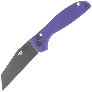 Nóż składany Bestech Liger Purple G10, Black Stonewashed D2 by Keanu Alfaro (BG61E)-1