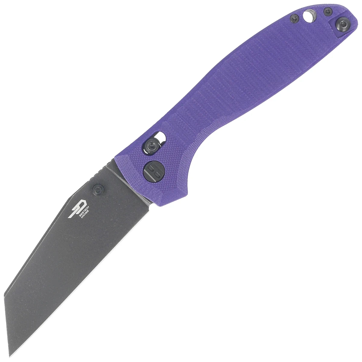 Nóż składany Bestech Liger Purple G10, Black Stonewashed D2 by Keanu Alfaro (BG61E)-1