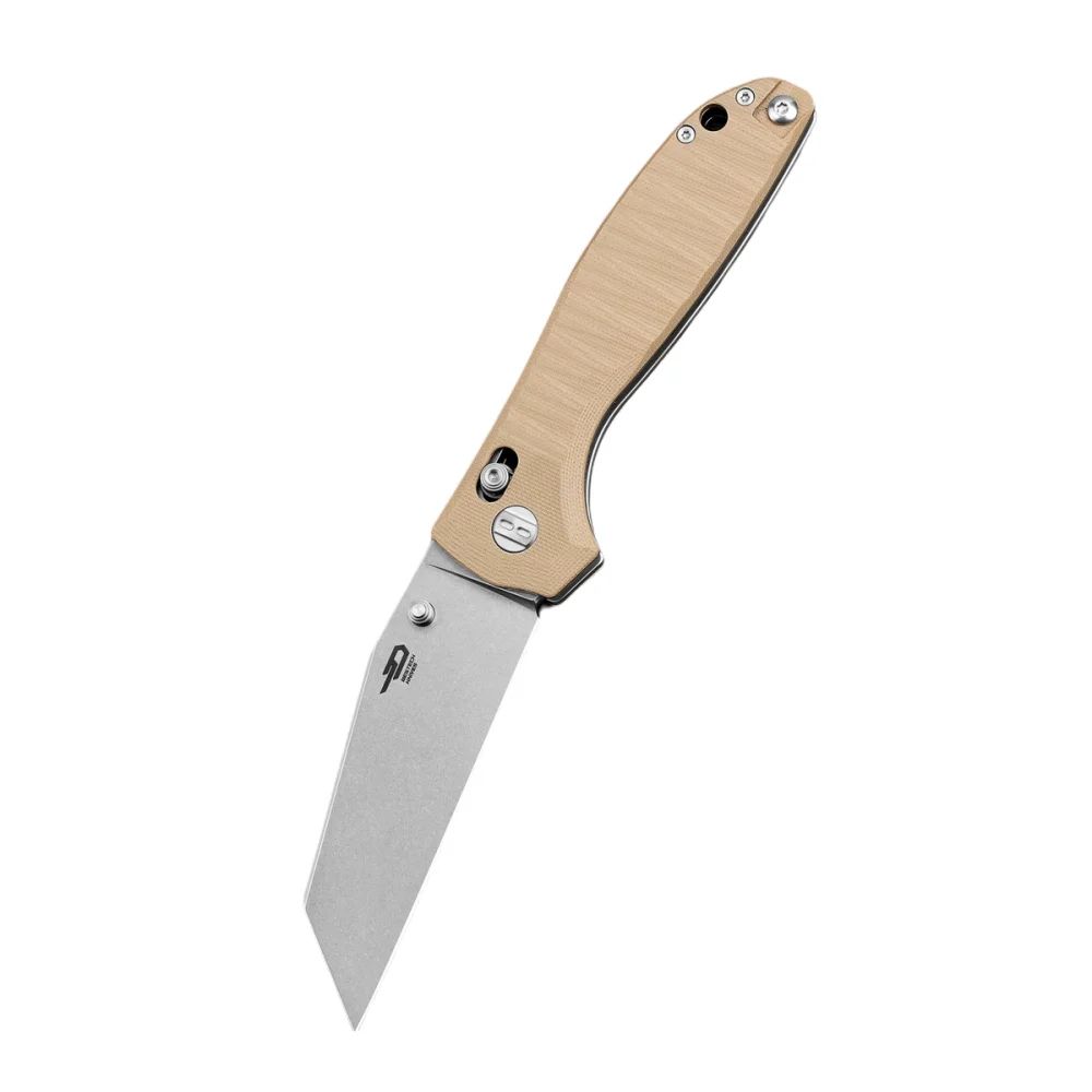 Nóż składany Bestech Liger Beige G10, Stonewashed D2 by Keanu Alfaro (BG61C) 1 Nóż składany Bestech Liger Beige G10, Stonewashed D2 by Keanu Alfaro (BG61C)