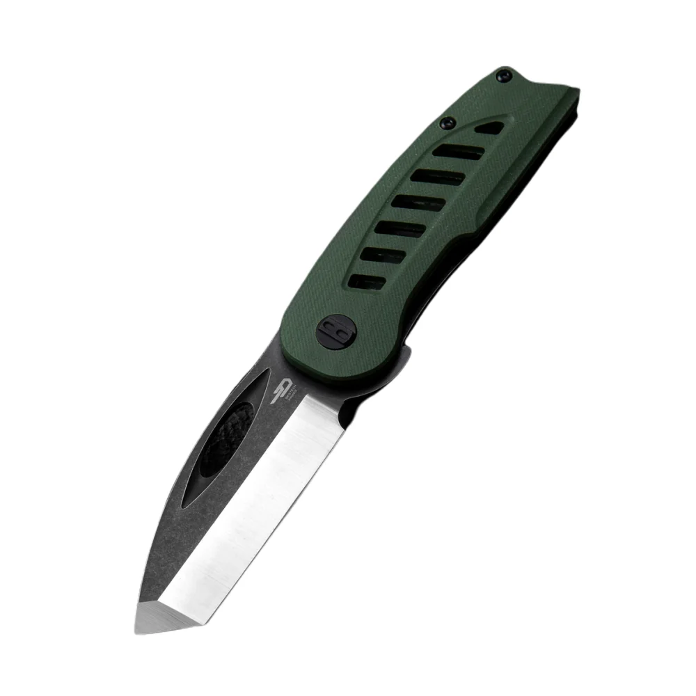 Nóż składany Bestech Explorer Green G10, Satin/Black D2 (BG37B) 1 Nóż składany Bestech Explorer Green G10, Satin/Black D2 (BG37B)