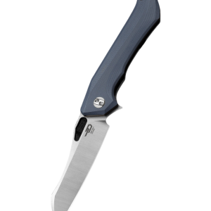 Nóż składany Bestech Platypus Grey G10, Stonewashed/Satin D2 (BG28A)-1