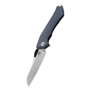 Nóż składany Bestech Platypus Grey G10, Stonewashed/Satin D2 (BG28A)
