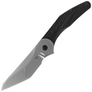 Nóż składany Bestech Excentric Black Stonewashed Titanium, Bead Blasted M390 by Kombou and TNT Knives (BT2412A)-1