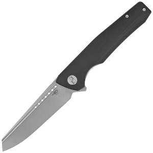 Nóż składany Bestech Slyther Black G10, Stonewashed/Satin 14C28N (BG51A-1)-1