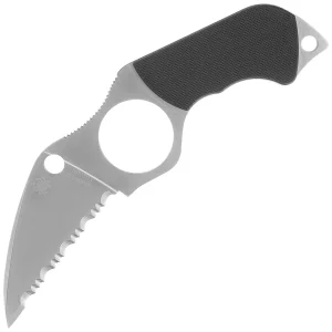 Nóż Spyderco Swick 5 Large Black G10, Satin LC200N by Sal Glesser (FB14S5)-1