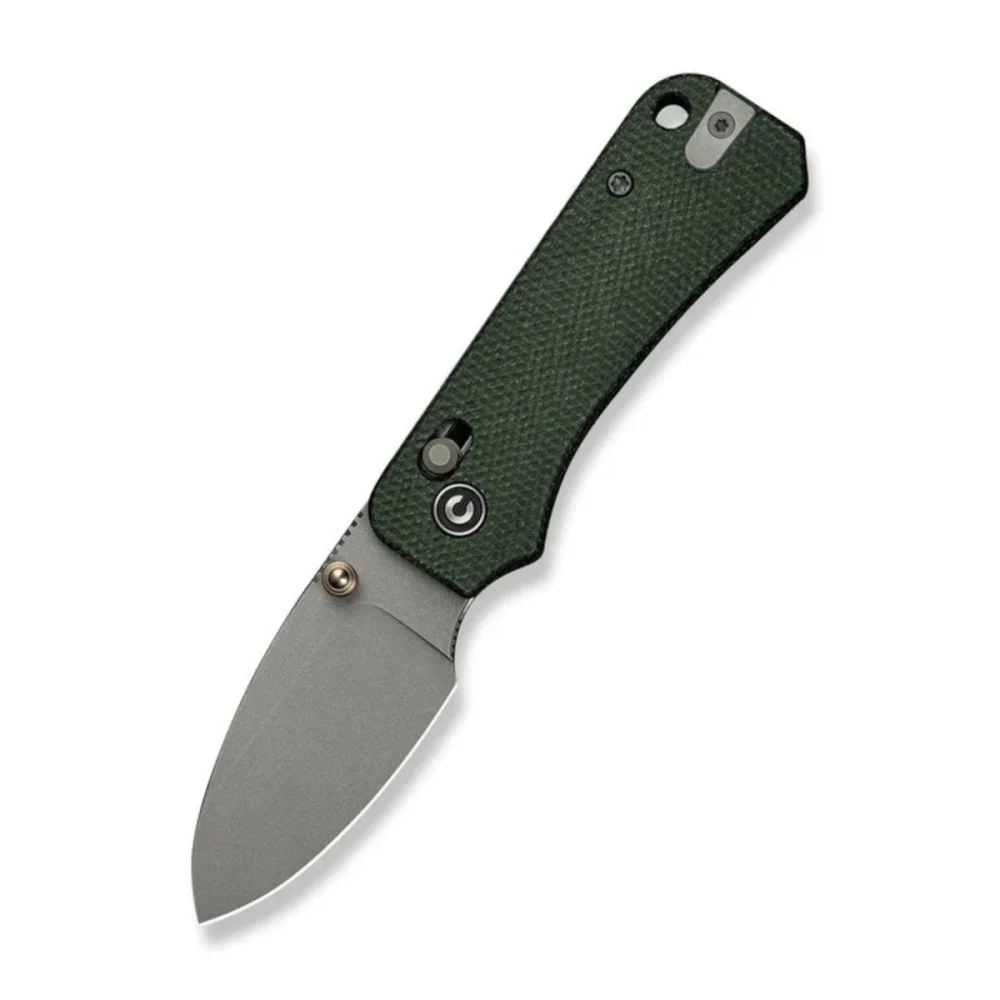 Nóż składany Civivi Baby Banter 2 Green Canvas Micarta, Gray Stonewashed Nitro-V by Ben Petersen (C23074-3) 5 Nóż składany Civivi Baby Banter 2 Green Canvas Micarta, Gray Stonewashed Nitro-V by Ben Petersen (C23074-3)