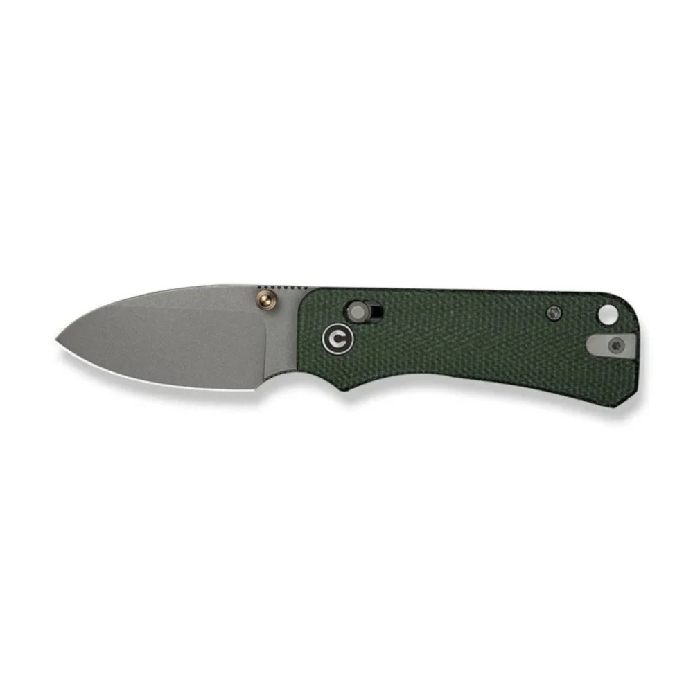 Nóż składany Civivi Baby Banter 2 Green Canvas Micarta, Gray Stonewashed Nitro-V by Ben Petersen (C23074-3) 6 Nóż składany Civivi Baby Banter 2 Green Canvas Micarta, Gray Stonewashed Nitro-V by Ben Petersen (C23074-3)