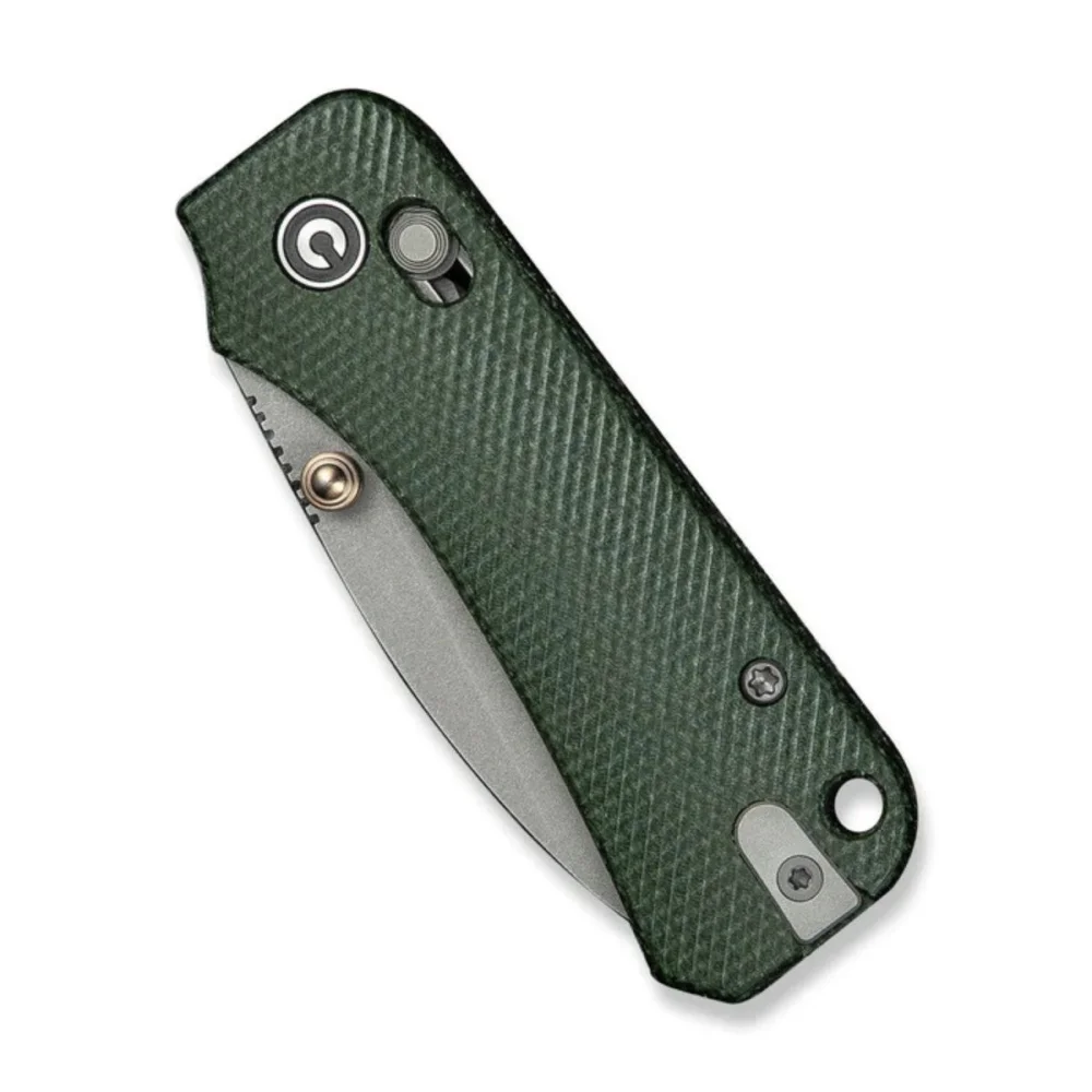 Nóż składany Civivi Baby Banter 2 Green Canvas Micarta, Gray Stonewashed Nitro-V by Ben Petersen (C23074-3) 8 Nóż składany Civivi Baby Banter 2 Green Canvas Micarta, Gray Stonewashed Nitro-V by Ben Petersen (C23074-3)