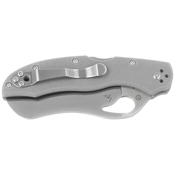 Nóż składany Spyderco Byrd Gooney Gray G10, Satin 9Cr14MoV by Sal Glesser (BY24GPGY)-2